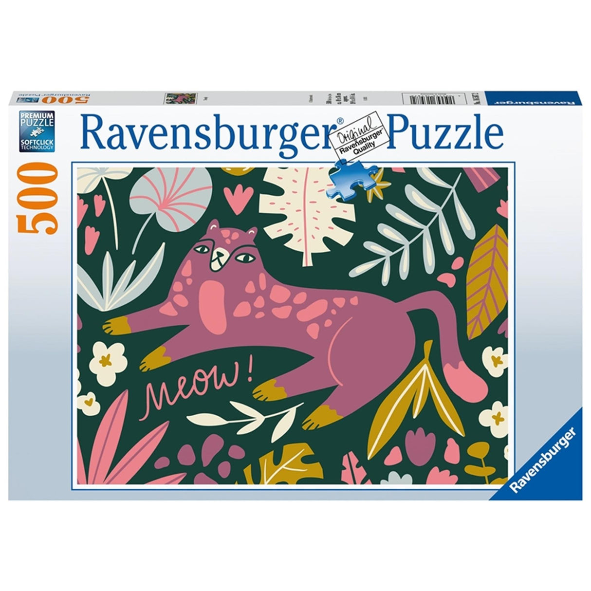 Ravensburger puslespil 500 brikker trendy