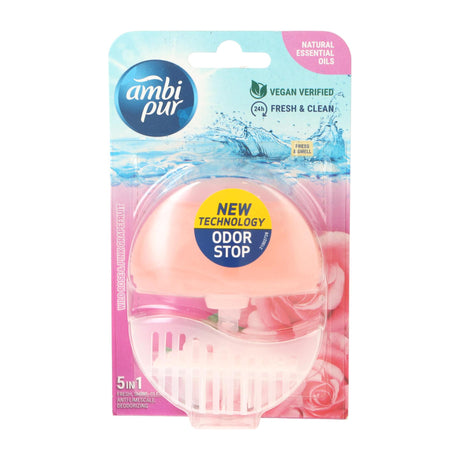 Ambi pur toiletblok wild rose pink drue