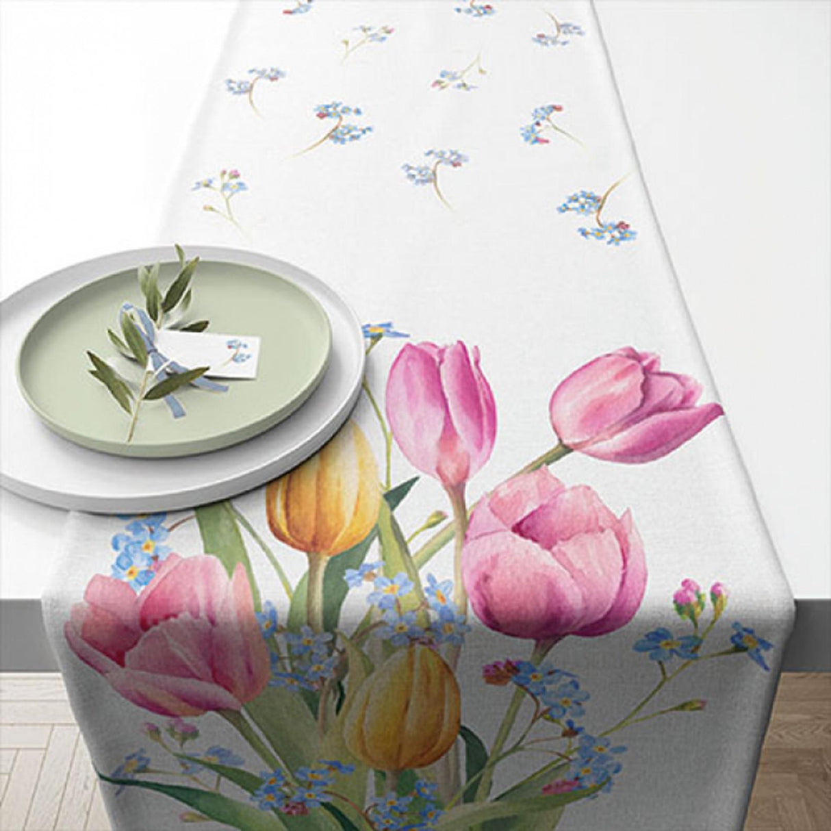 Ambiente bordløber tulipan buket 40x150cm