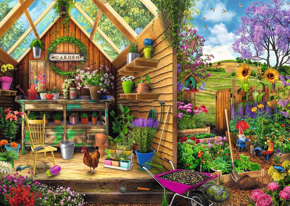 Ravensburger puslespil gartner getaway 300 brikker