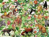 Ravensburger puslespil jungle 2000 stk