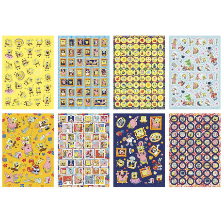 Moxy spongebob stickerboek a5 - 8 vellen