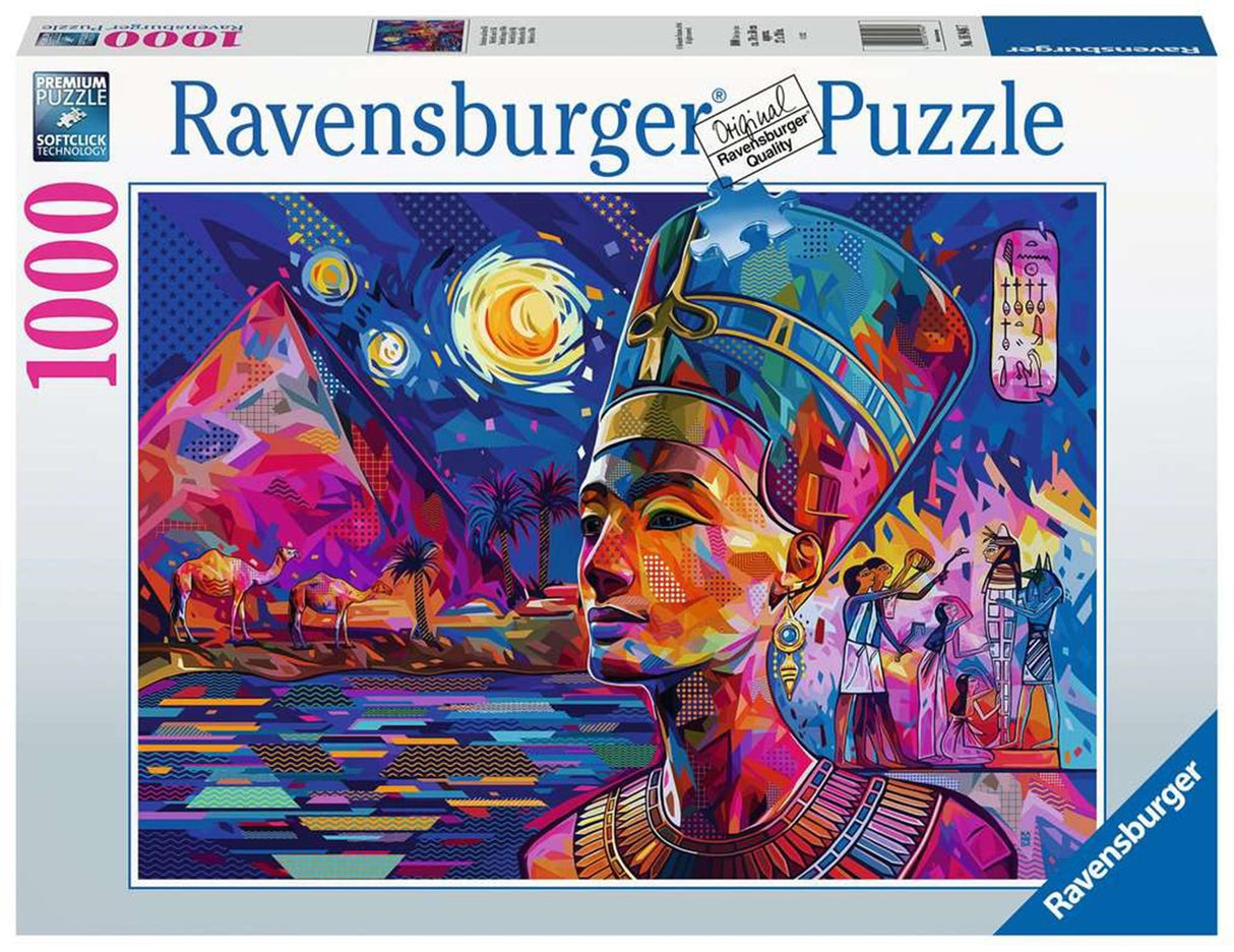Ravensburger puslespil Nefertiti ved Nilen 1000 stk