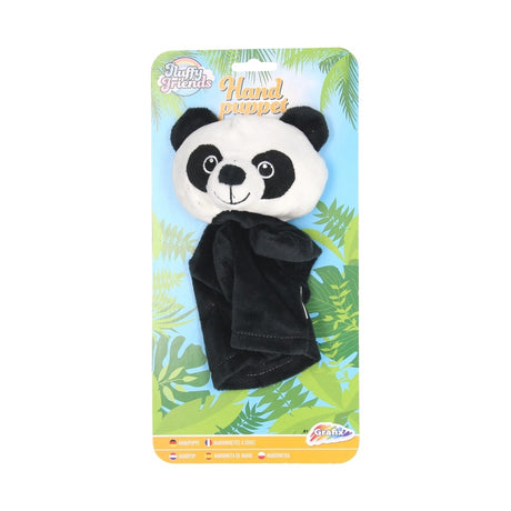 Kreativ håndværksgruppe hånd dyre panda