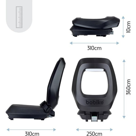 Bobike barnestol bag en junior sort - mik-hd
