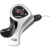 Shimano skifter venstre 3 gear st-tx50 - sort sølv