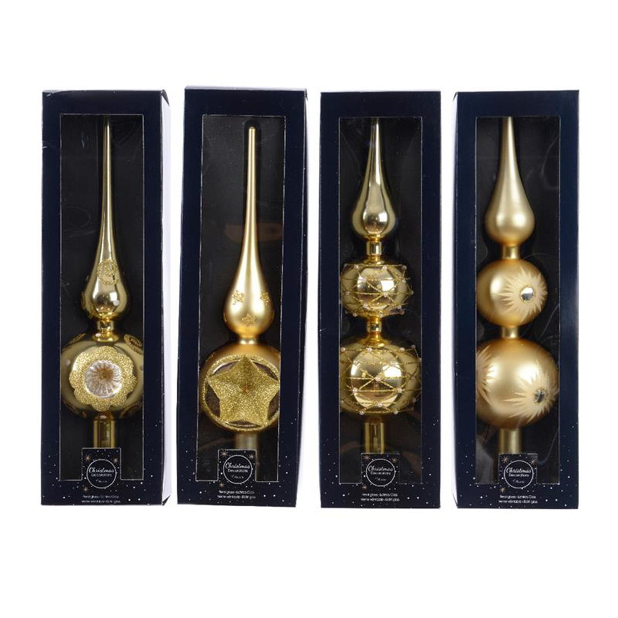Decoris spidsglas stort ã˜8x31cm