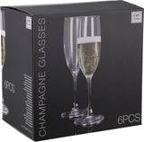 Atmos fera champagneglazenset 6-delig 190ml ã˜5xh22,5cm