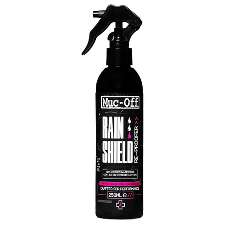 Muc-off regnskjold re-roofer motorcykel cykel tøj vandtæt belægning 250ml spray - 20506