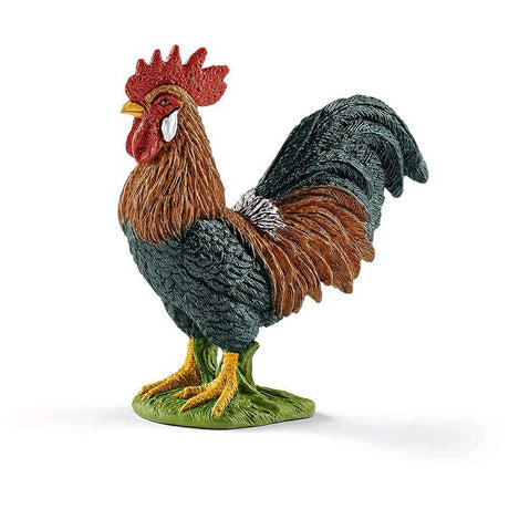 Schleich gård verden hane. 5,5x6 cm. 3+