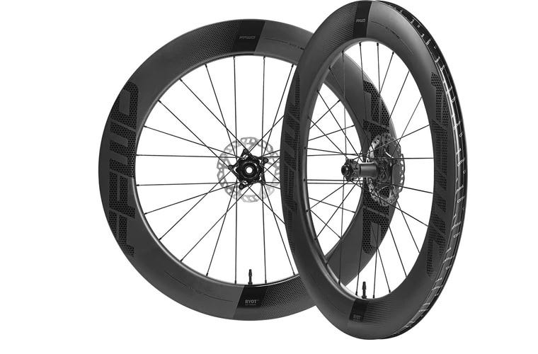 Ffwd voorwiel ryot77 fcc full carbon wit