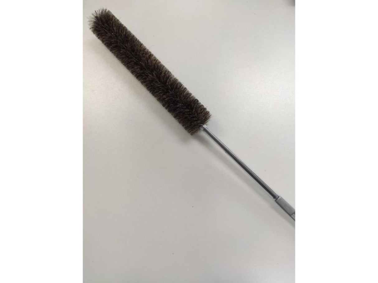 Radiatorbørste med fjeder 100% rent hestehår 85cm