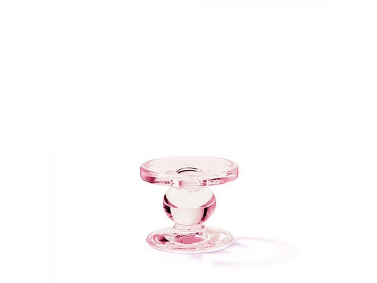 Ambiente lysestage glasrosa ã˜9xh7cm