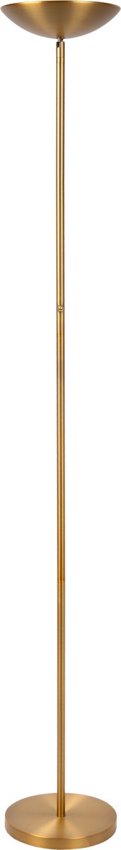 Lucide zenit - gulvlampe - ø 25,4 cm - LED dæmpbar - 1x20w 3000k - mat guld messing