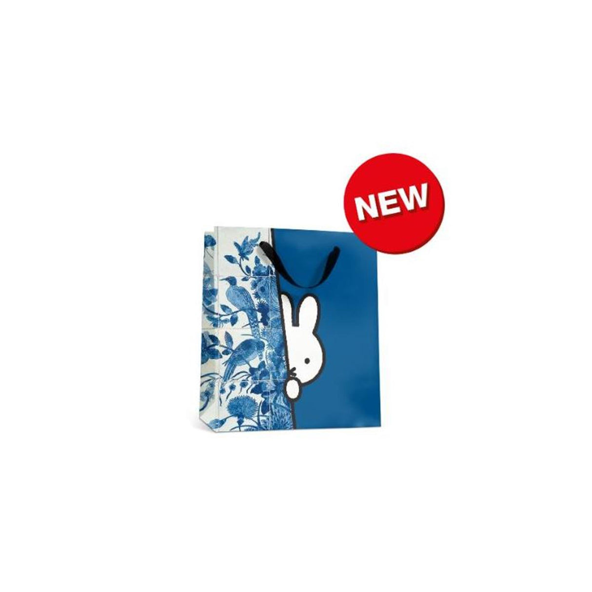 Miffy peekaboo gavepose 14x14x6,5cm blå