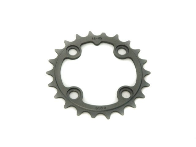 Truvativ kædering 22t mtb 64bcd aluminium sort
