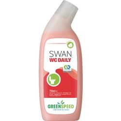 Toiletrens greenspeed toilet dagligt 750 ml pink