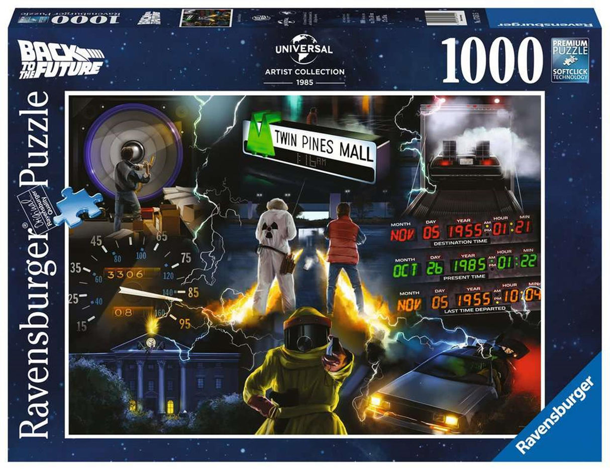 Ravensburger tilbage til fremtiden puslespil 1000 brikker