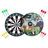 Magnetisk dartskive dobbeltsidede dyr