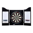 Abi træ cnet med sisal dartskive inkl. dart sæt