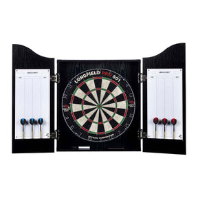 Abi træ cnet med sisal dartskive inkl. dart sæt