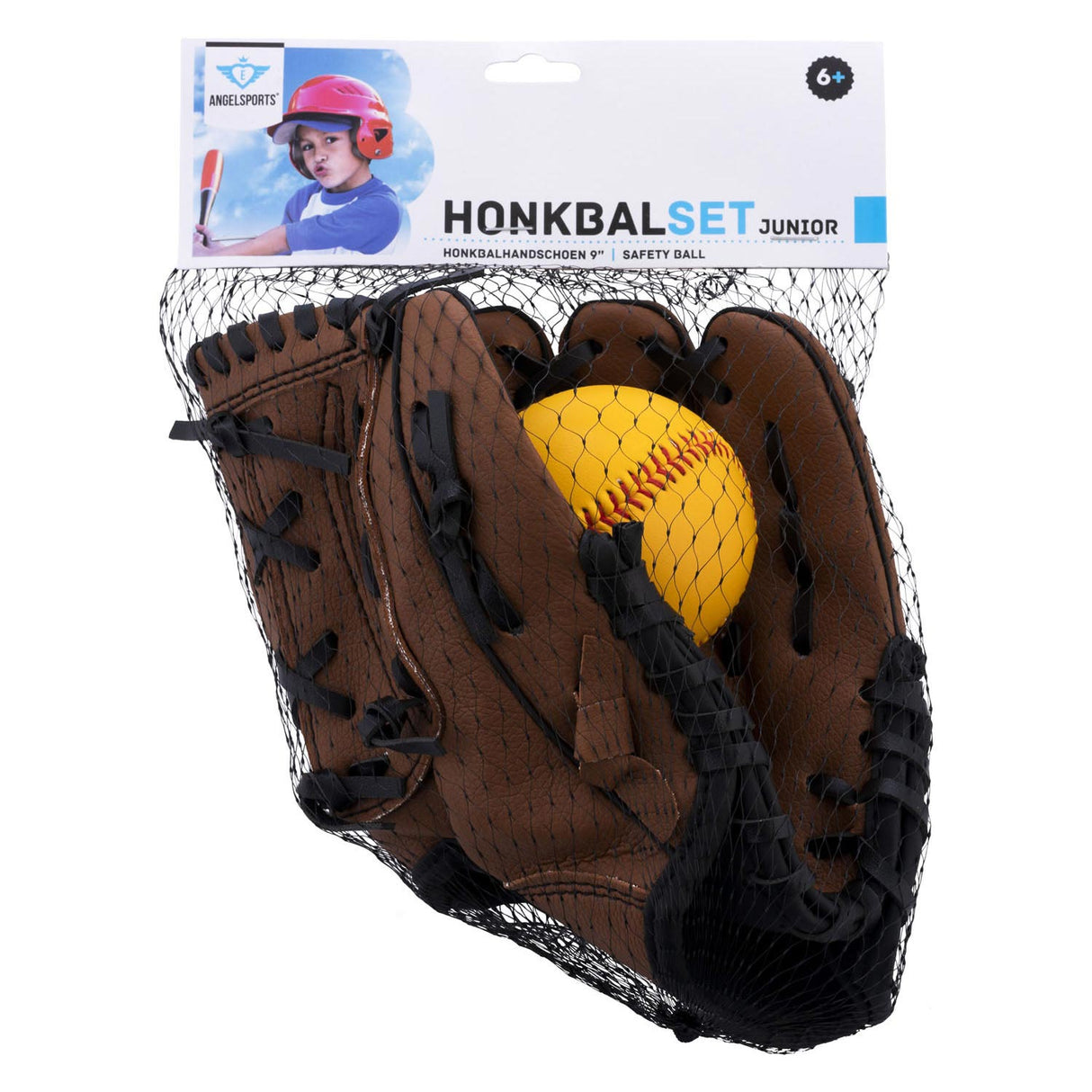 Engelhart baseball sæt kunstlæder