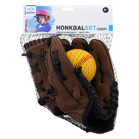 Engelhart baseball sæt kunstlæder