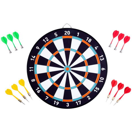 Magnetisk dartskive dobbeltsidet - plads