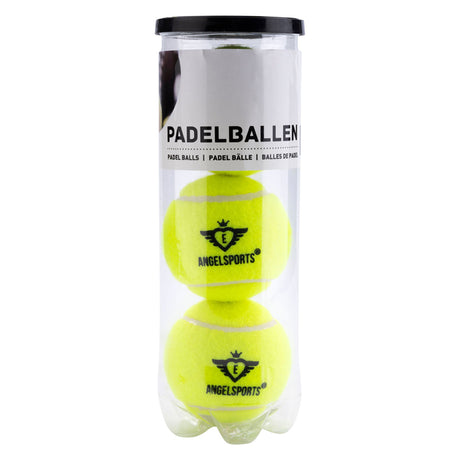 Engelhart angel sports padel bolde - nålefilt 45% uld - IPF godkendt - sæt med 3 - høj kvalitet holdbar -