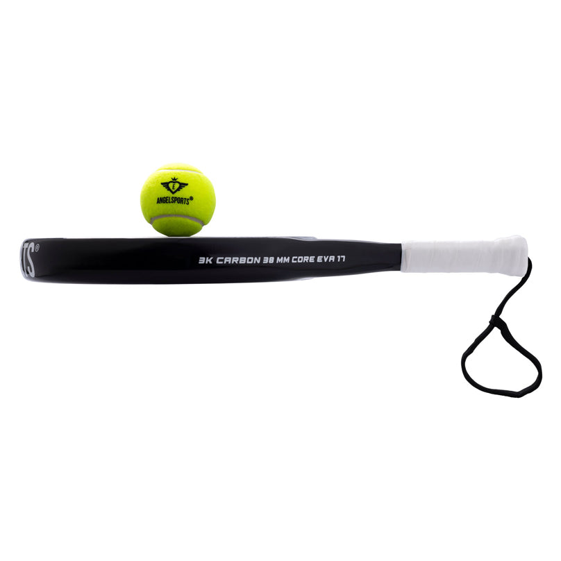 Engelhart angel sports padel bolde - nålefilt 45% uld - IPF godkendt - sæt med 3 - høj kvalitet holdbar -