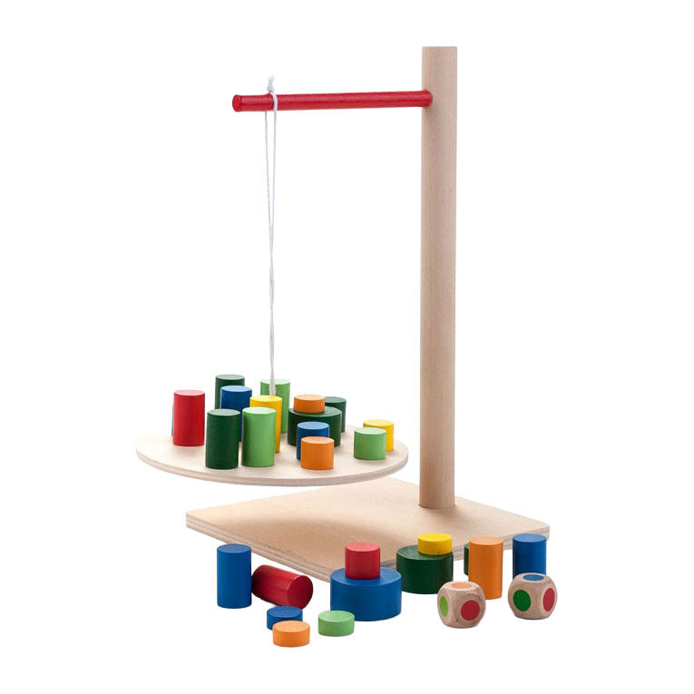 Longfield træ balance skala spil