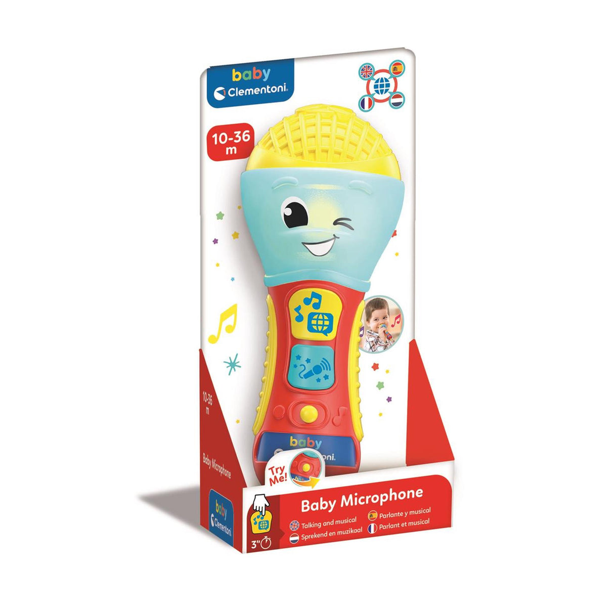 Clementoni baby musikalsk mikrofon