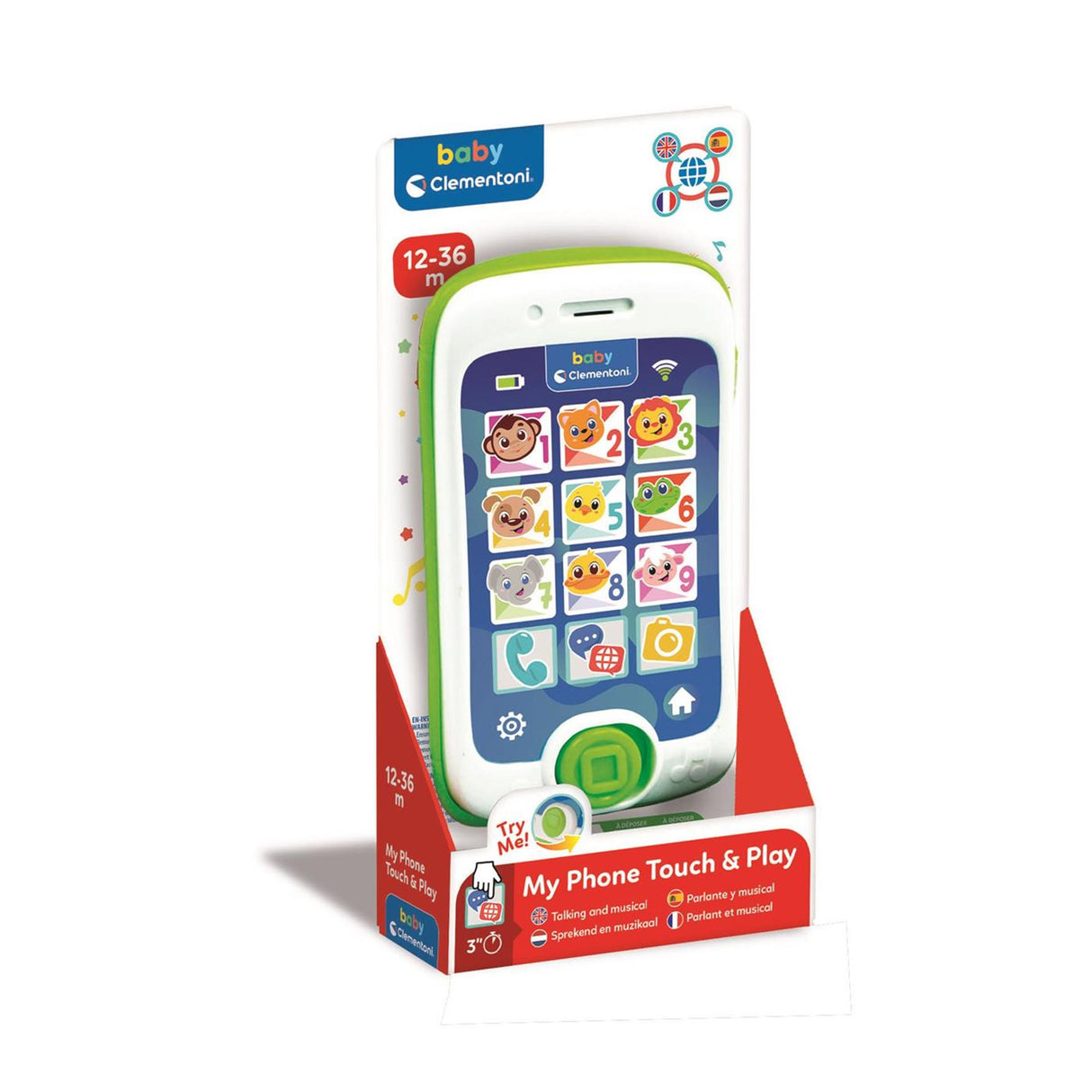 Clementoni smartphone touch og leg