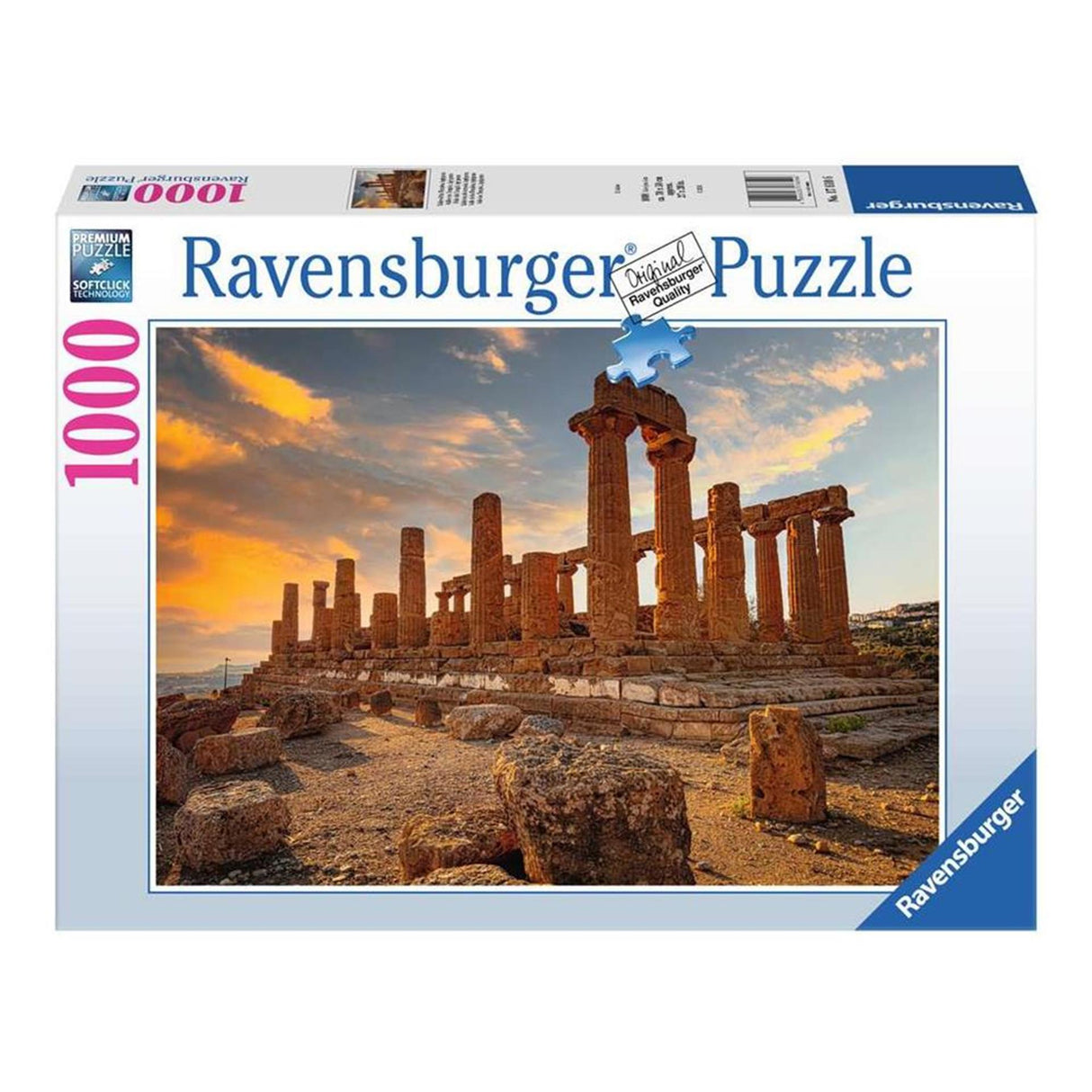 Ravensburger Jigsaw Puzzle Italian Landscapes Sicilien 1, 1000st.