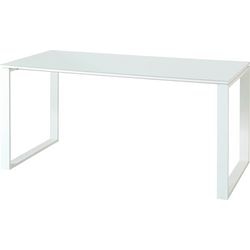 Hjemmekontor skrivebord germania monteria melamin hvid