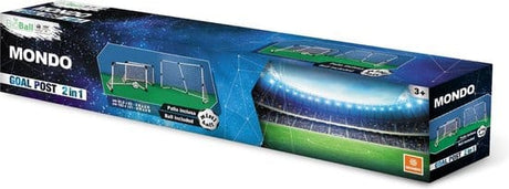 Basic mondo fodboldmål 2 i 1 183 x 121 cm
