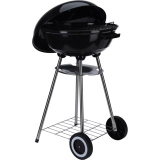 Andre mærker af kedelgrill kulgrill på hjul 46 cm sort
