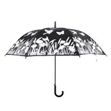 Esschert design farve skiftende paraply blomst bred