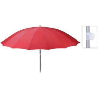 Parasol Shanghai ø240 cm rød
