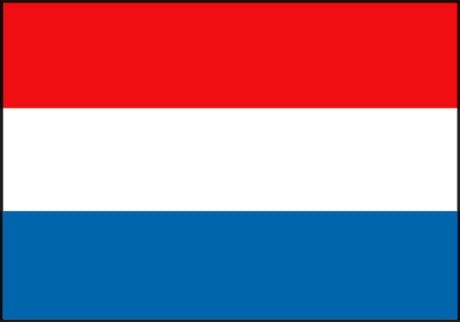 Dokkumer flag central flag Holland 200x300cm spun-poly