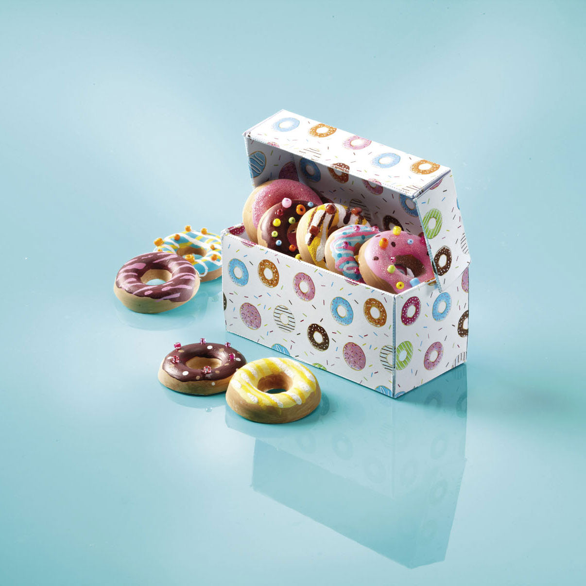 Form og dekorer Totum donuts