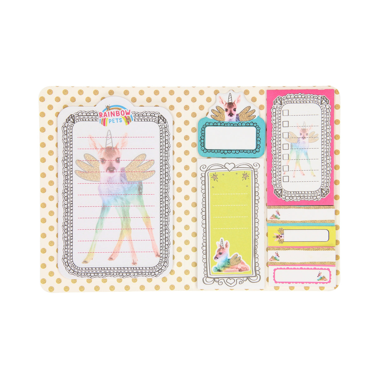 Totum Rainbow Pets - Sticky Notes pjece Hert
