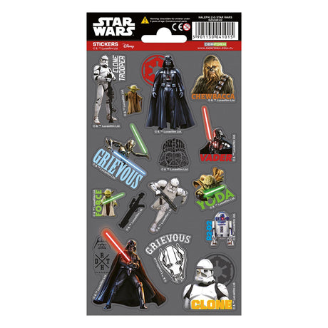 Totum klistermærkeark star wars