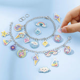 Totum Unicorn - Puffy charme armbånd