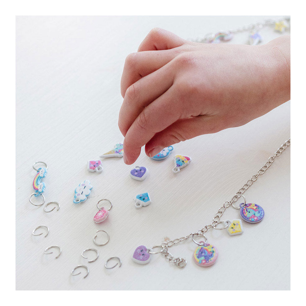 Totum Unicorn - Puffy charme armbånd