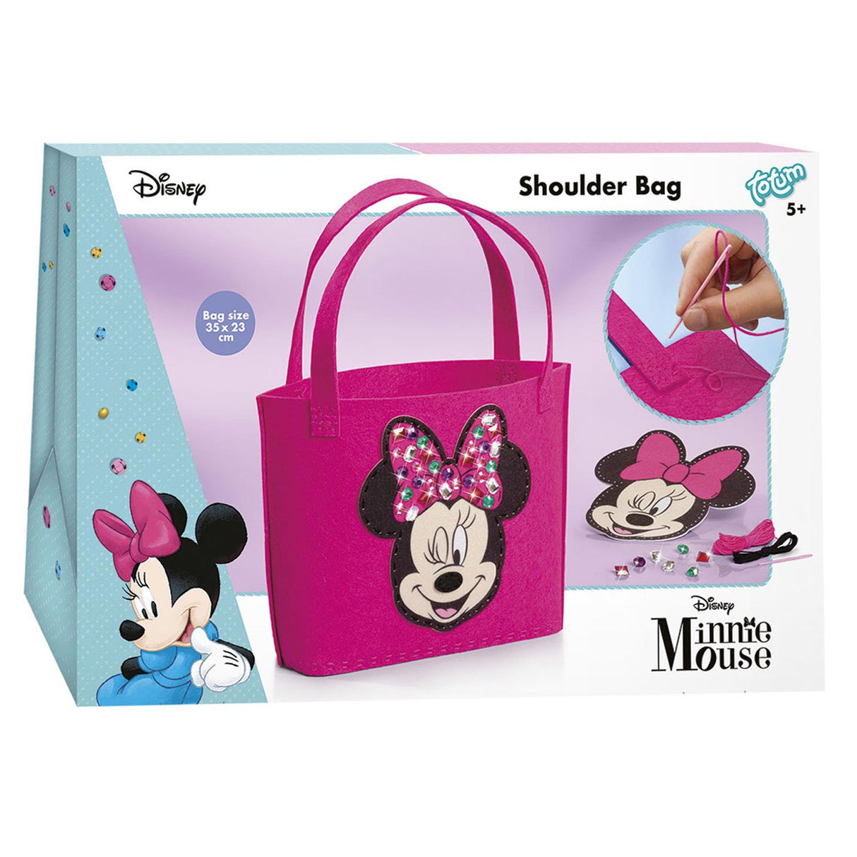 Totum Minnie Mouse - Lav din egen filtpose
