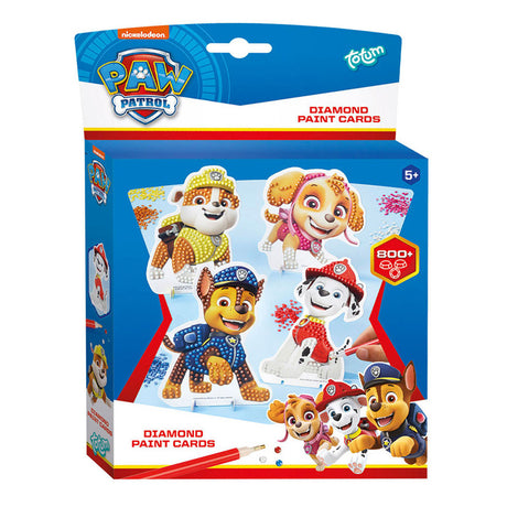 Totum Paw Patrol Diamond Maleri Craft Set