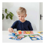 Bambolino Miffy kreativ med fingermaling - kreativ legetøjskunst junior småbørn førskolebørn - fra 2 år - gavetip junior