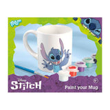 Totum Disney søm farve kop - håndværkssæt keramisk krus inkl. maling og pensel - gavetip legetøj piger og drenge laver lilo stitch