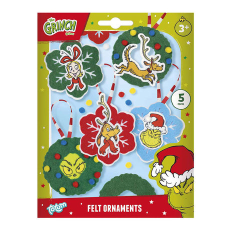 Totum ornamenter følte grinch